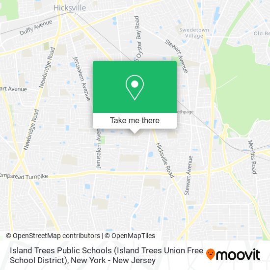 Island Trees Public Schools (Island Trees Union Free School District) map