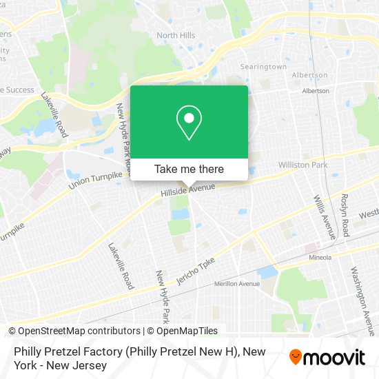 Philly Pretzel Factory (Philly Pretzel New H) map
