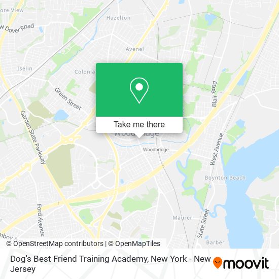 Dog's Best Friend Training Academy map