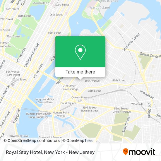 Royal Stay Hotel map