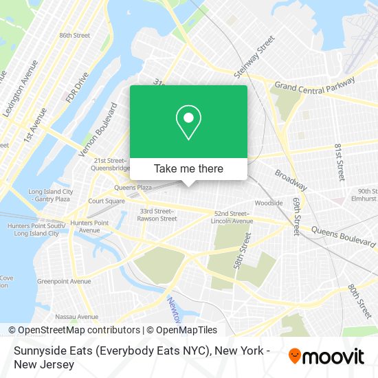 Sunnyside Eats (Everybody Eats NYC) map