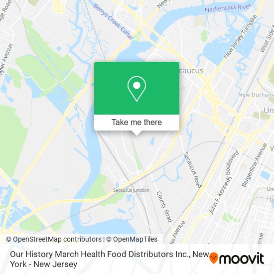 Our History March Health Food Distributors Inc. map
