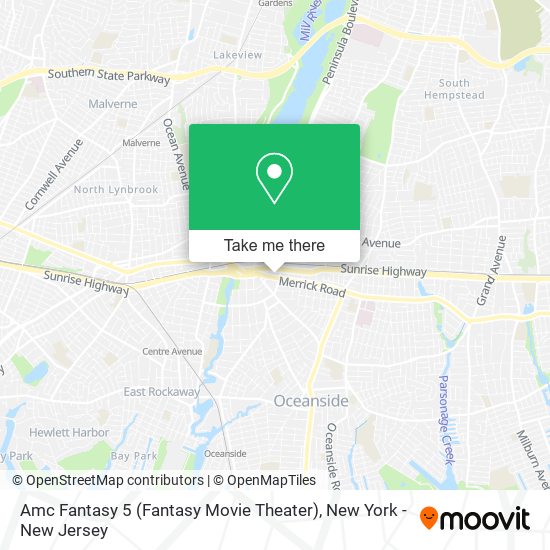 Amc Fantasy 5 (Fantasy Movie Theater) map