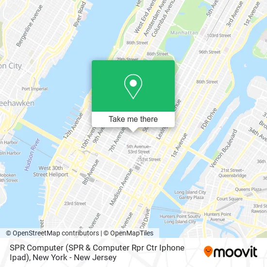 Mapa de SPR Computer (SPR & Computer Rpr Ctr Iphone Ipad)