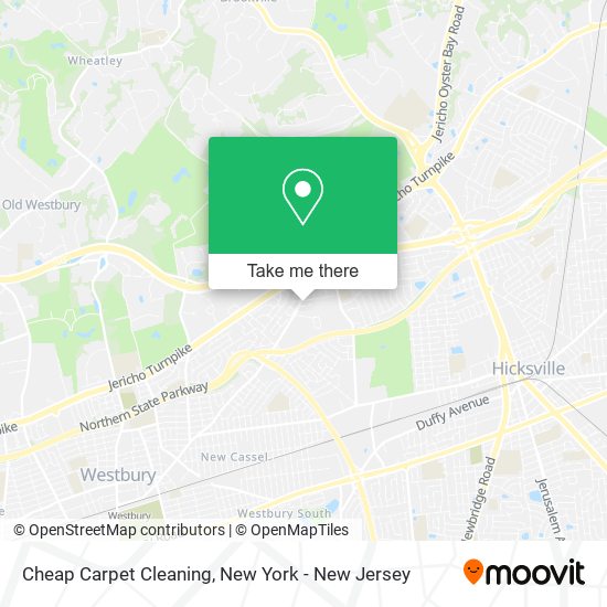 Cheap Carpet Cleaning map