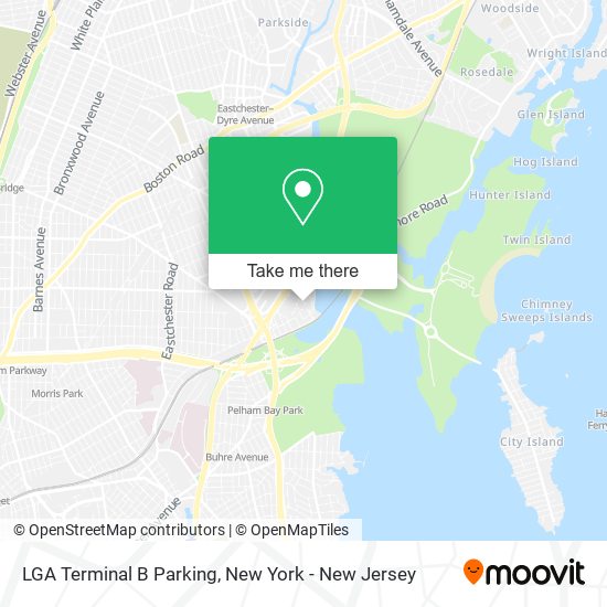 Mapa de LGA Terminal B Parking