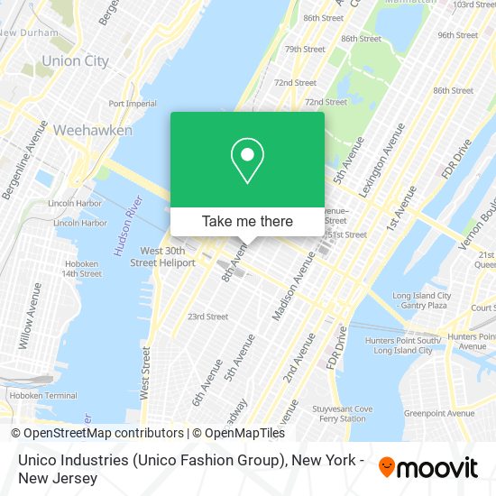Mapa de Unico Industries (Unico Fashion Group)