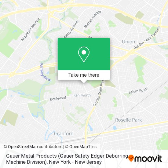 Gauer Metal Products (Gauer Safety Edger Deburring Machine Division) map