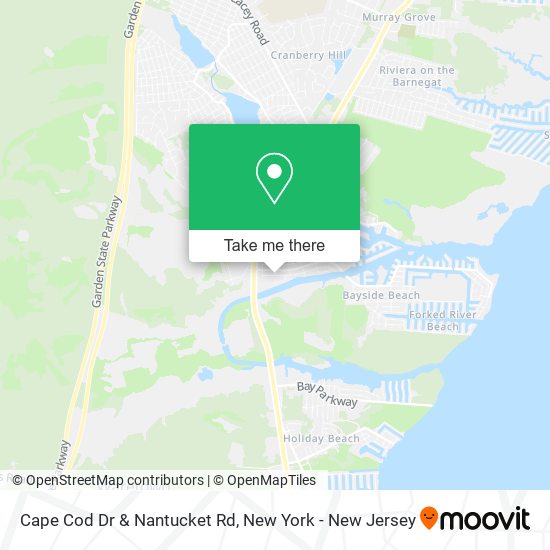 Cape Cod Dr & Nantucket Rd map