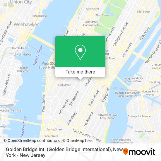 Mapa de Golden Bridge Intl (Golden Bridge International)