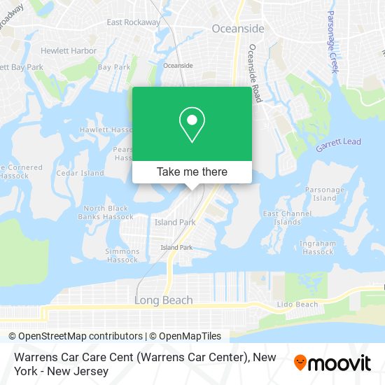 Mapa de Warrens Car Care Cent (Warrens Car Center)