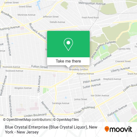 Mapa de Blue Crystal Enterprise (Blue Crystal Liquor)