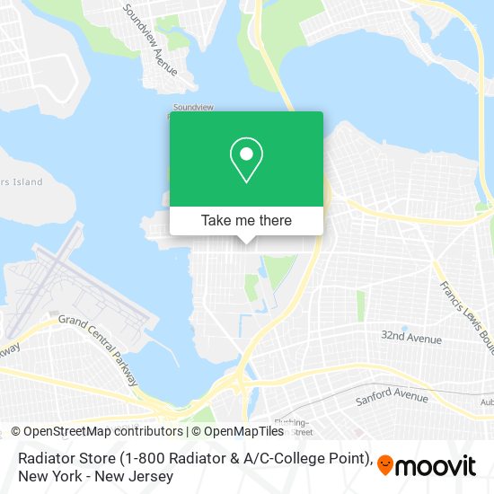Radiator Store (1-800 Radiator & A / C-College Point) map
