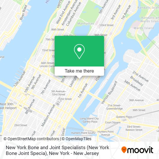 New York Bone and Joint Specialists (New York Bone Joint Specia) map