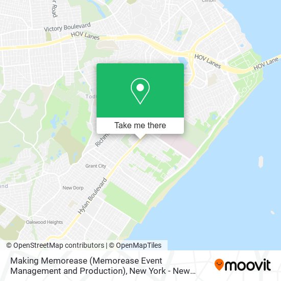 Making Memorease (Memorease Event Management and Production) map