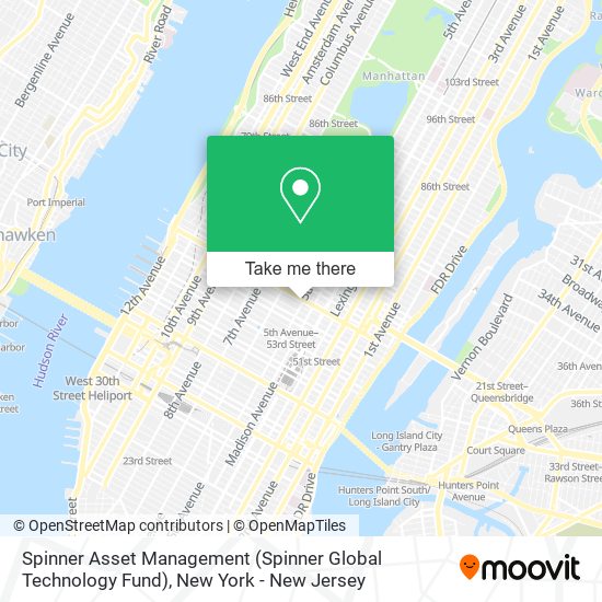 Spinner Asset Management (Spinner Global Technology Fund) map