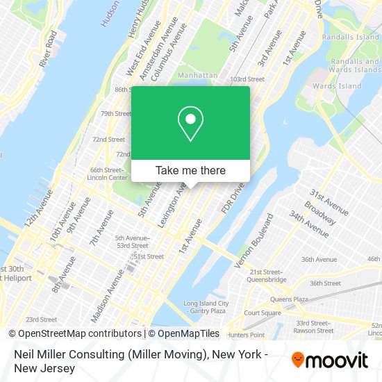 Neil Miller Consulting (Miller Moving) map