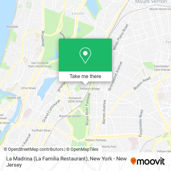 La Madrina (La Familia Restaurant) map
