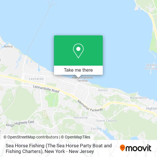 Sea Horse Fishing (The Sea Horse Party Boat and Fishing Charters) map