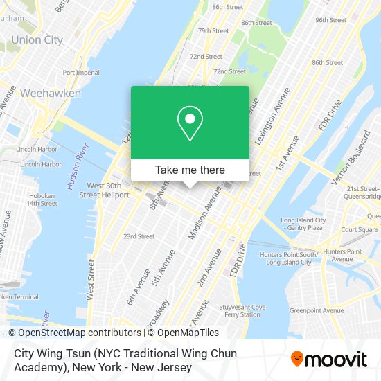 City Wing Tsun (NYC Traditional Wing Chun Academy) map