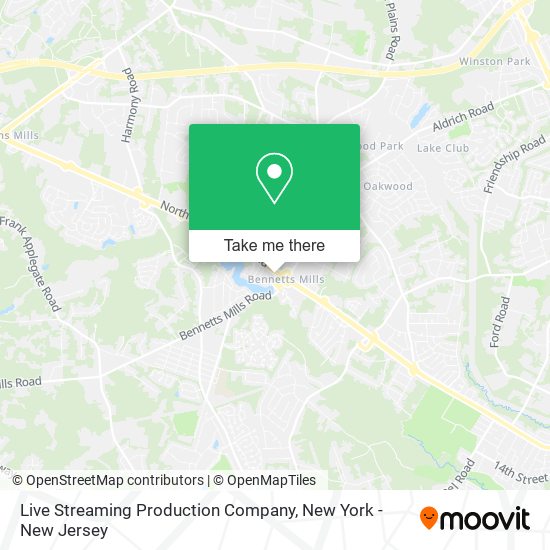 Live Streaming Production Company map