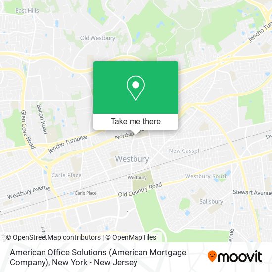 Mapa de American Office Solutions (American Mortgage Company)