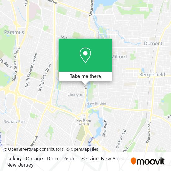Galaxy - Garage - Door - Repair - Service map