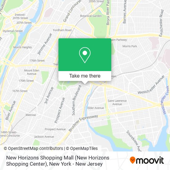 New Horizons Shopping Mall map