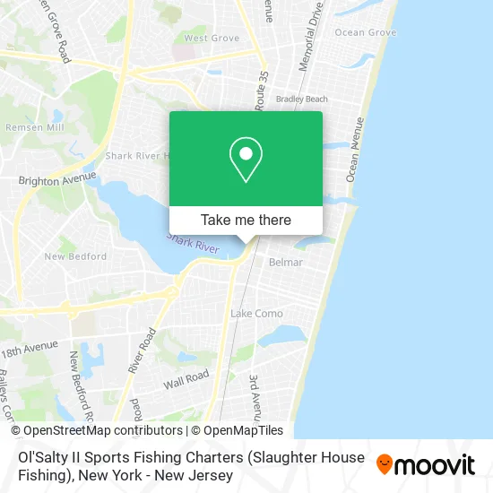 Ol'Salty II Sports Fishing Charters (Slaughter House Fishing) map