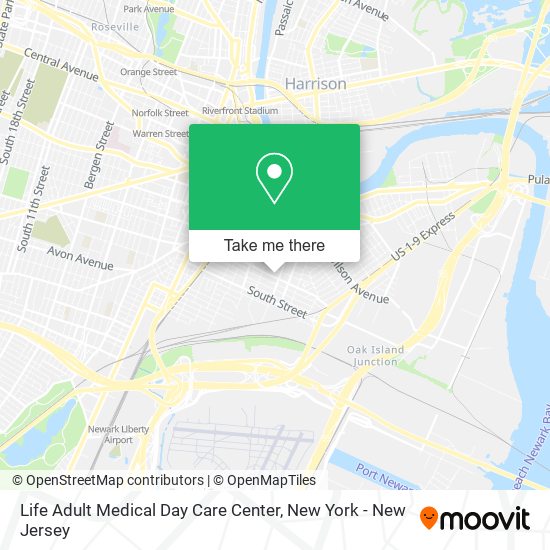 Mapa de Life Adult Medical Day Care Center