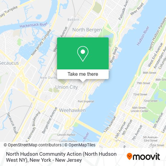 North Hudson Community Action (North Hudson West NY) map
