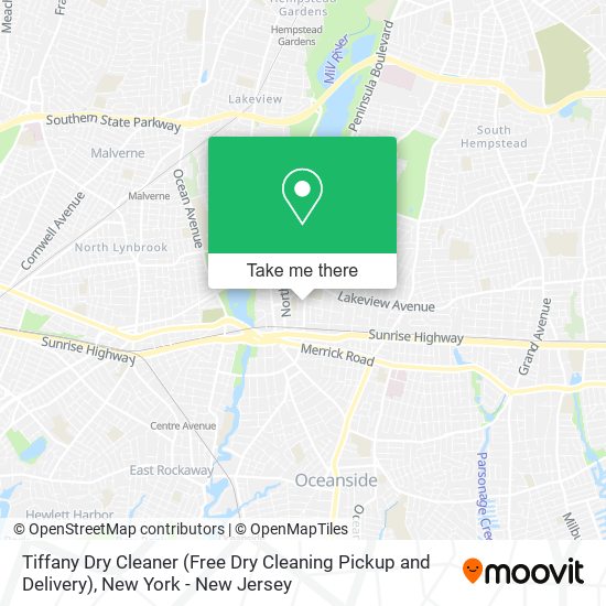 Tiffany Dry Cleaner (Free Dry Cleaning Pickup and Delivery) map
