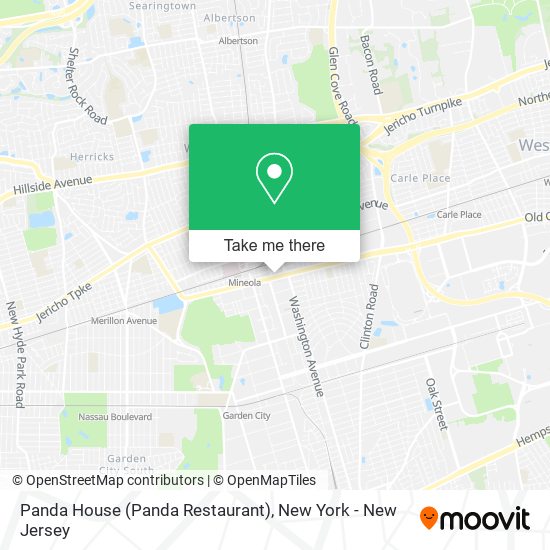 Mapa de Panda House (Panda Restaurant)