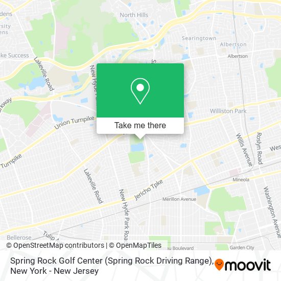 Spring Rock Golf Center (Spring Rock Driving Range) map