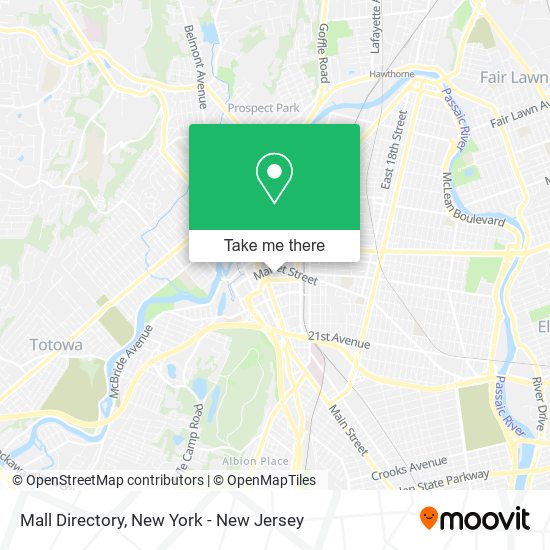 Mall Directory map