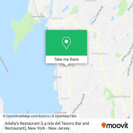 Mapa de Adahy's Restaurant (La Isla del Tesoro Bar and Restaurant)