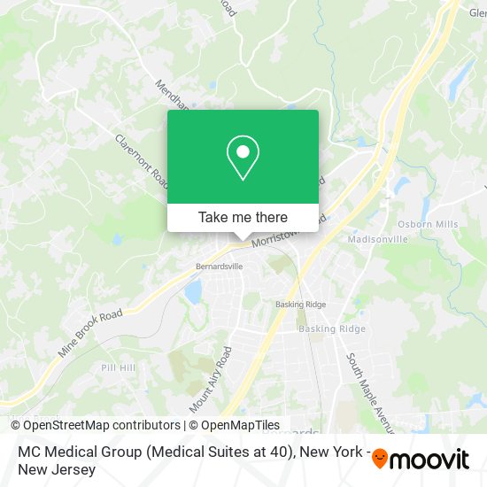 MC Medical Group (Medical Suites at 40) map