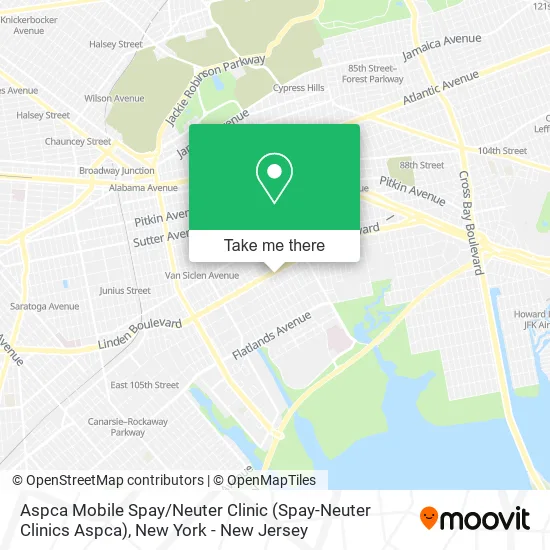 Aspca Mobile Spay / Neuter Clinic (Spay-Neuter Clinics Aspca) map