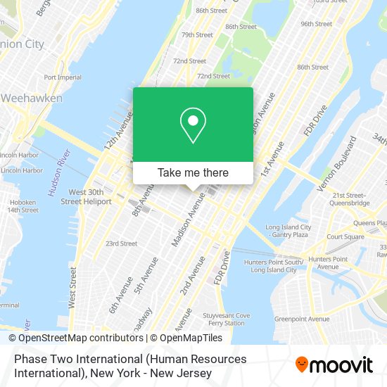 Phase Two International (Human Resources International) map