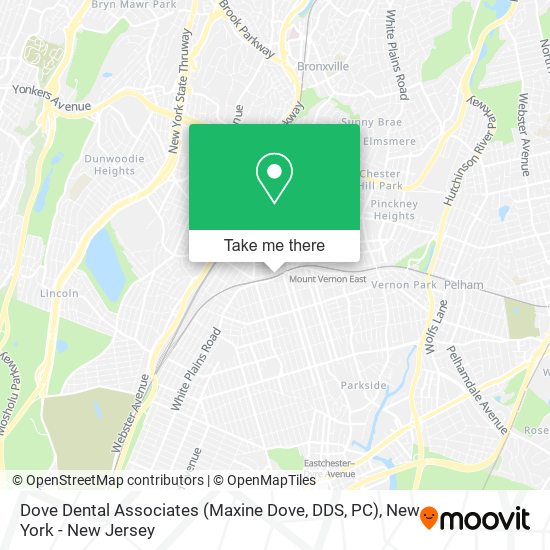 Dove Dental Associates (Maxine Dove, DDS, PC) map