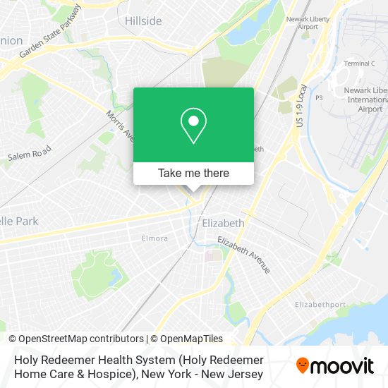 Mapa de Holy Redeemer Health System (Holy Redeemer Home Care & Hospice)