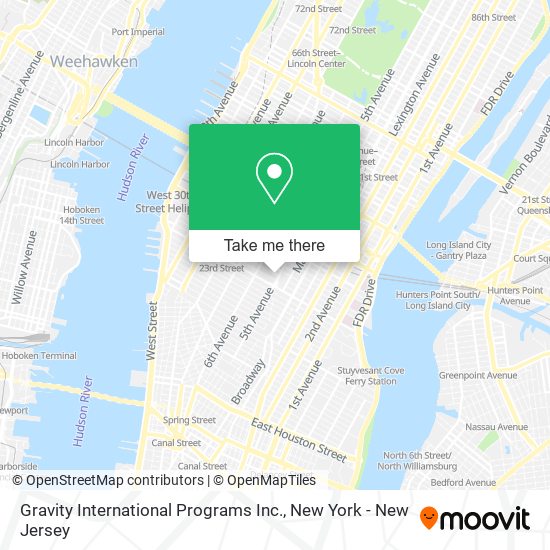 Gravity International Programs Inc. map