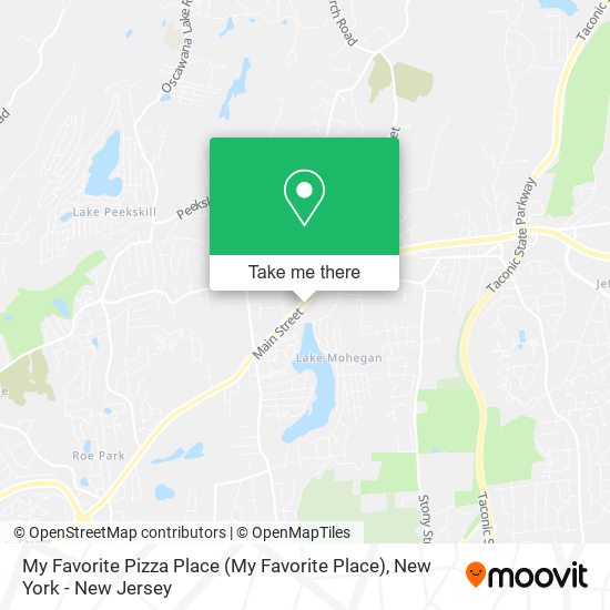 Mapa de My Favorite Pizza Place