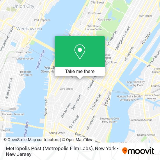 Metropolis Post (Metropolis Film Labs) map