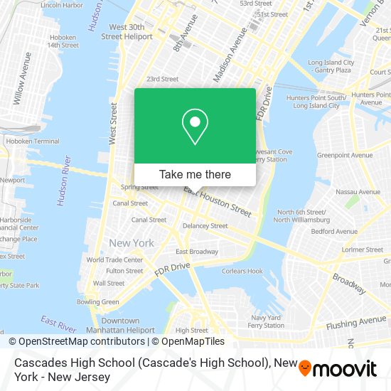 Cascades High School (Cascade's High School) map