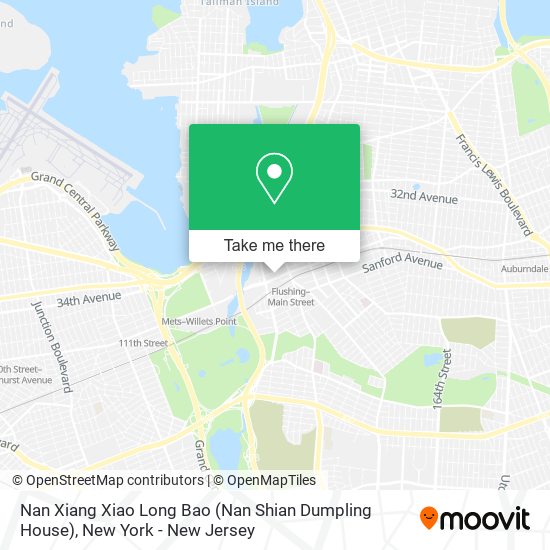 Mapa de Nan Xiang Xiao Long Bao (Nan Shian Dumpling House)