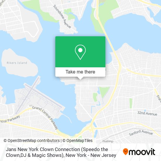 Jans New York Clown Connection (Speedo the Clown,DJ & Magic Shows) map