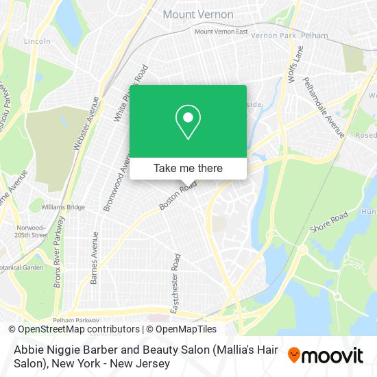 Abbie Niggie Barber and Beauty Salon (Mallia's Hair Salon) map