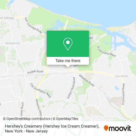 Hershey's Creamery (Hershey Ice Cream Creamer) map