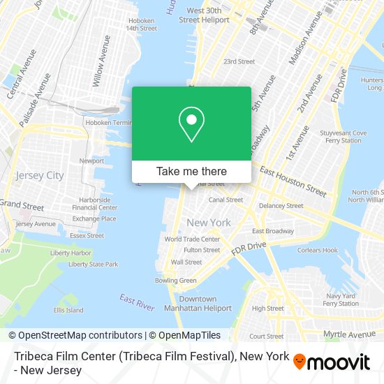 Tribeca Film Center (Tribeca Film Festival) map